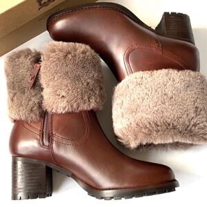 new H. S. Trask leather boots